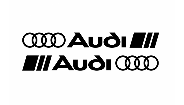 Audi наклейки прикольные