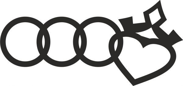 Audi Club наклейка