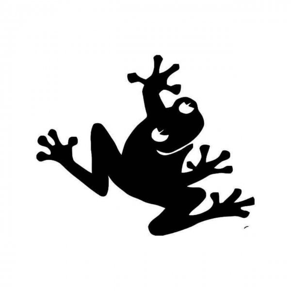 Стикеры с лягушкой с автоматом