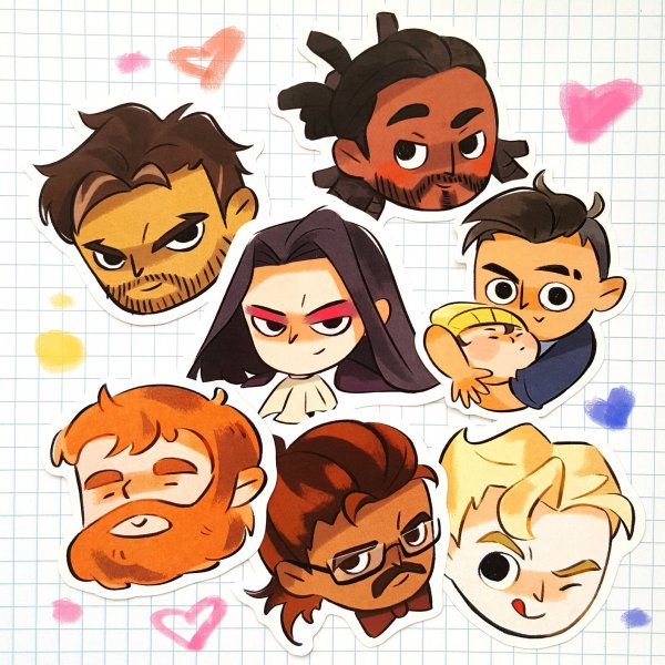 Yaoi Стикеры вотс апп