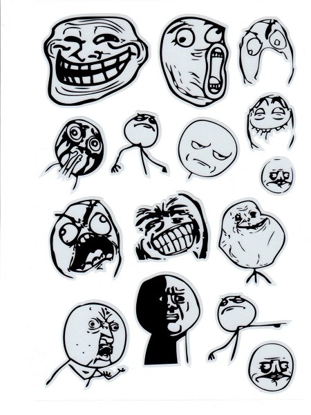 Стикеры с мемами