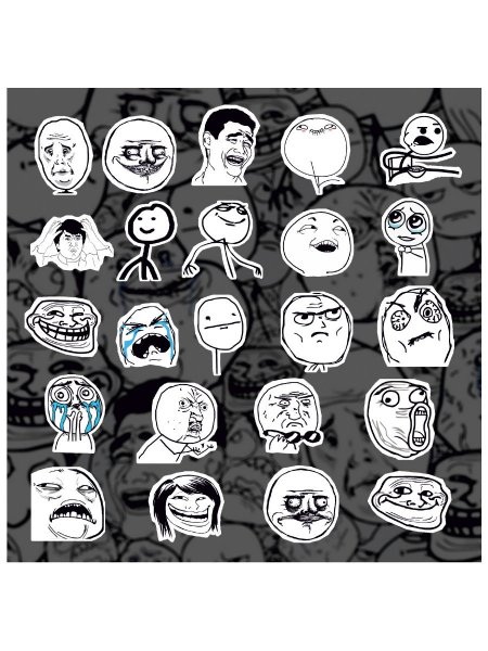 Наклейки собираете Мем