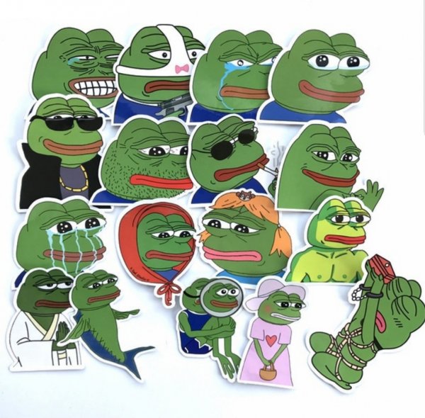 Лягушонок Пепе Стикеры