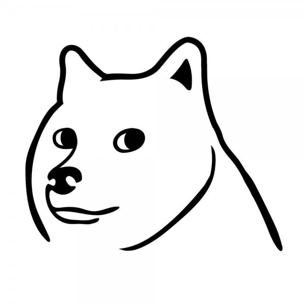 Doge стикер