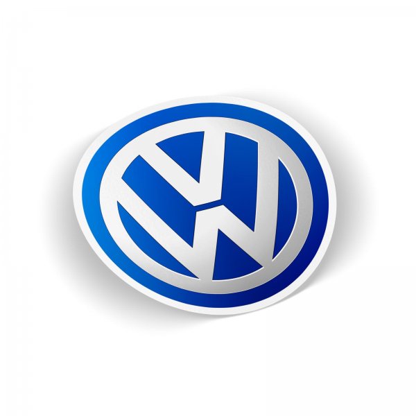 Наклейки логотип Фольксваген