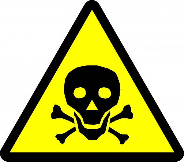 Знак осторожно отравляющие вещества
