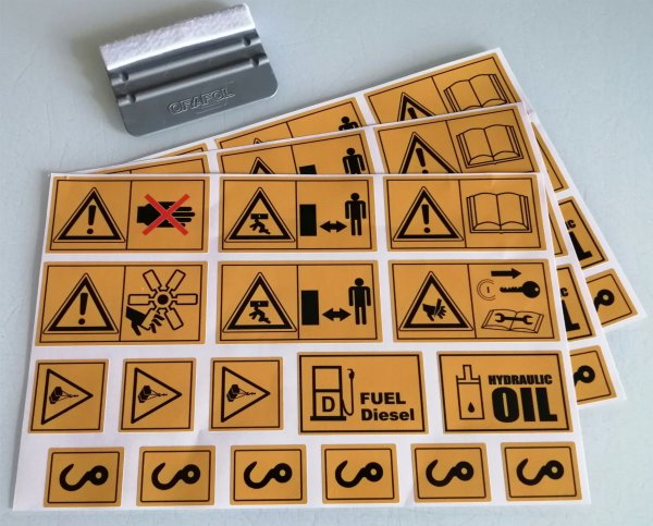 Символы предупреждающие об опасности