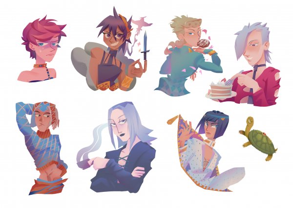 Джо Джо стикерпаки