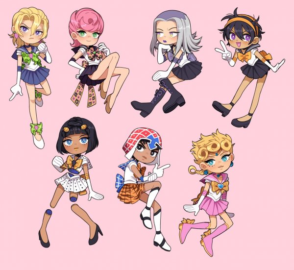 Наклейки аниме Джоджо