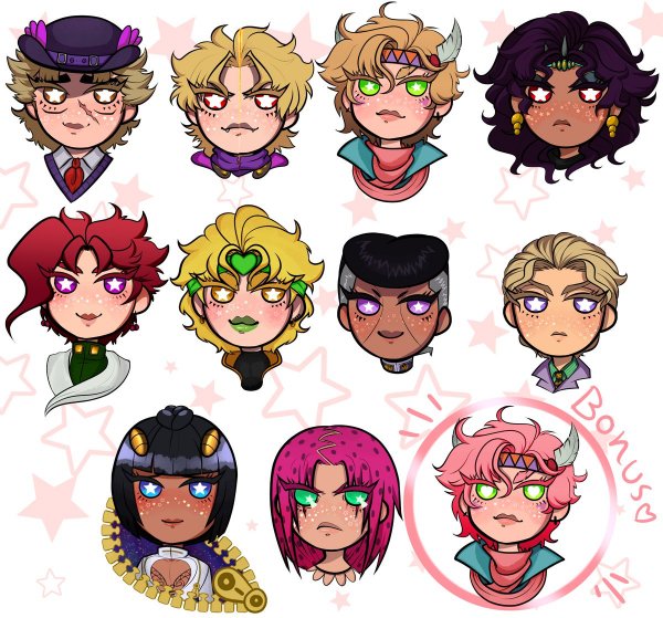 Стикерпак Джоджо