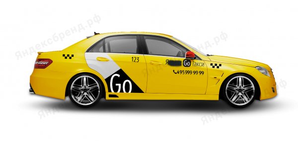 Наклейки Яндекс go на авто