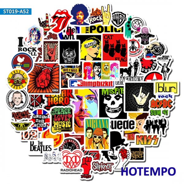 Рокерские наклейки