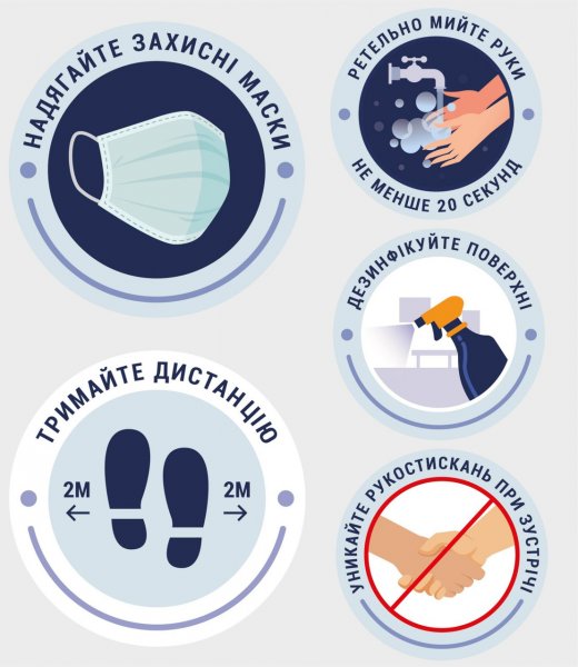 Напольная наклейка соблюдайте дистанцию