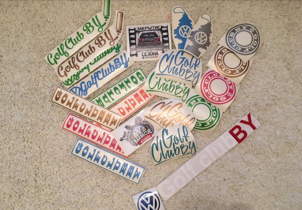 Наклейки ваг