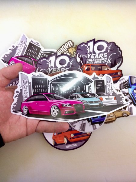 Volkswagen Audi Fest наклейка