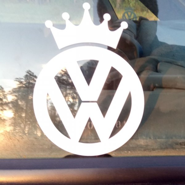Наклейка Фольцваген большая