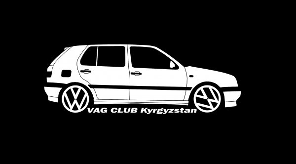 VAG Club наклейка