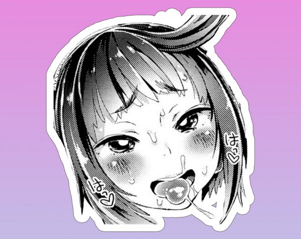 Erotic Стикеры аниме Манга хентай fandom (100 штук)