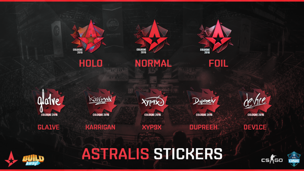 Астралис стикер