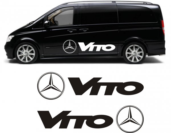 Наклейки Mercedes Vito Viano
