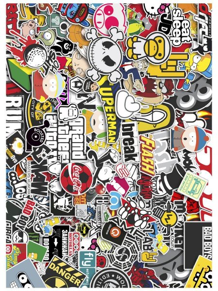 Наклейки стикербомбинг