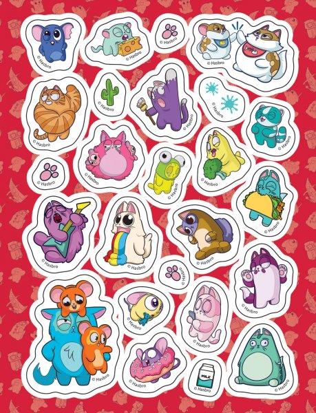 100 Наклеек. Техника