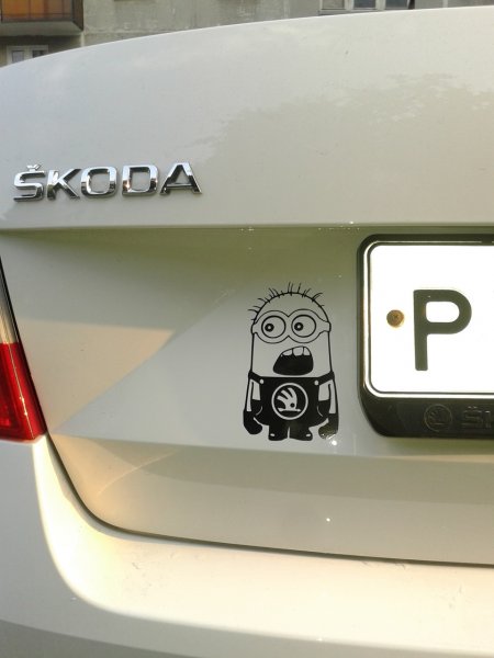 Стикеры Skoda