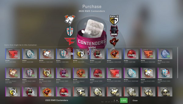 Наклейки PMP 2020 КС го