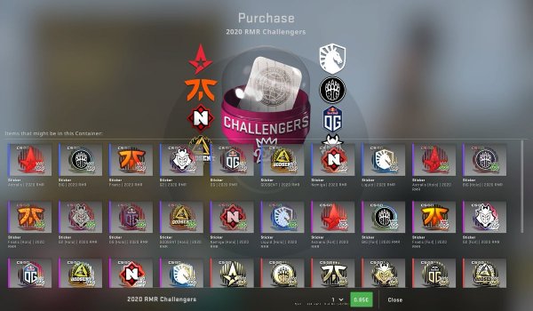 Наклейки КС го 2020