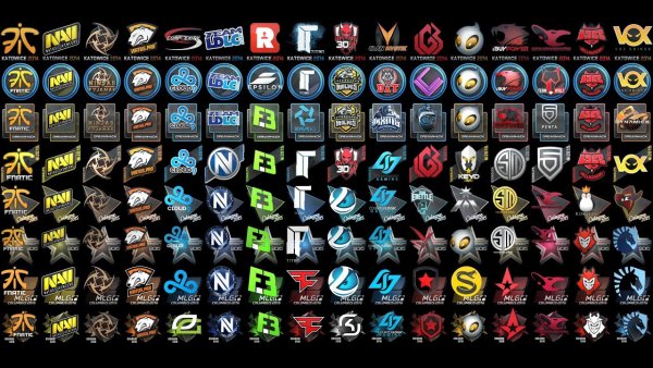 Наклейки команд КС