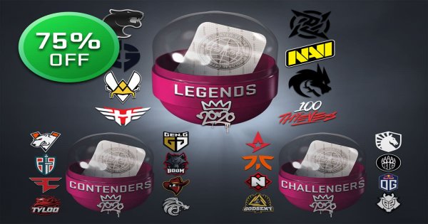 Наклейки РМР 2020 КС го