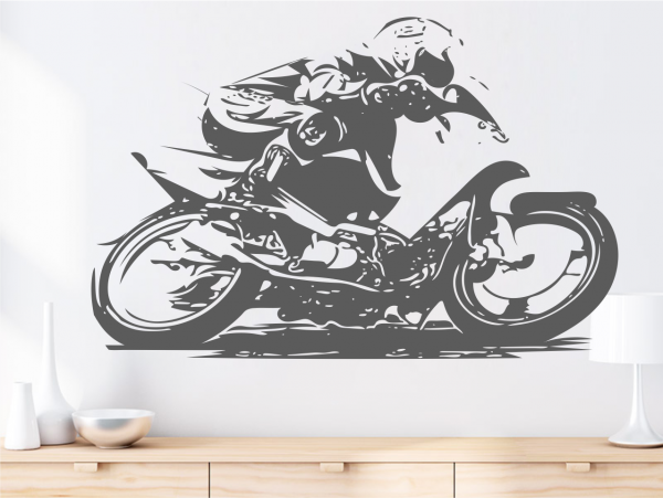 Наклейки на дверь мотокросс