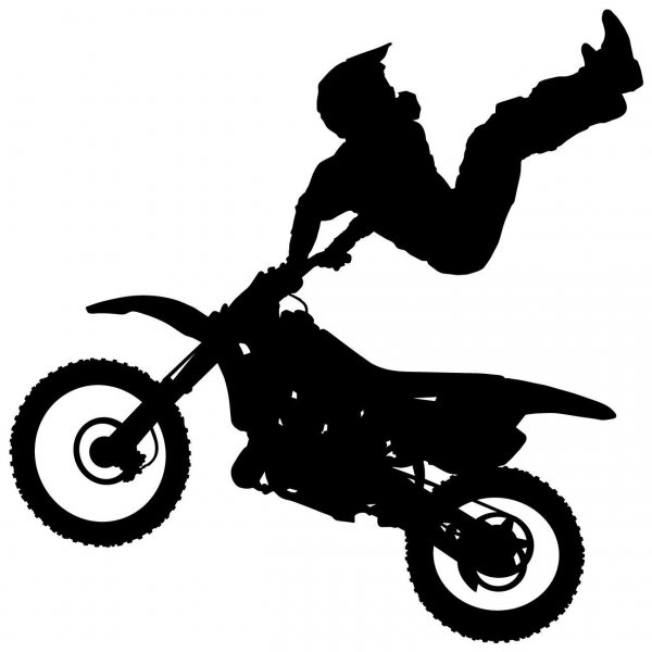 Стикеры мотокросс