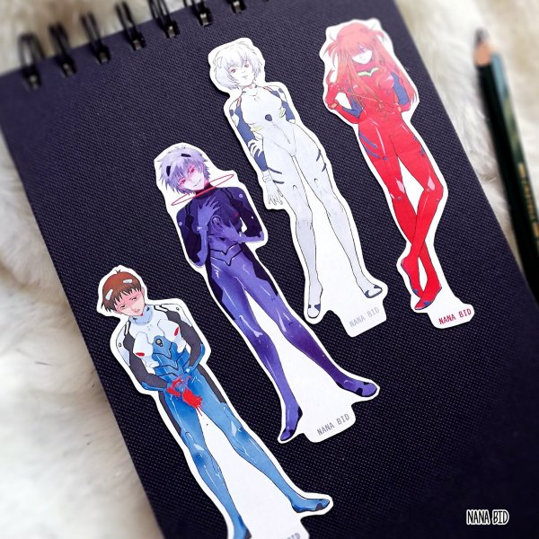 Стикеры Рей Евангелион