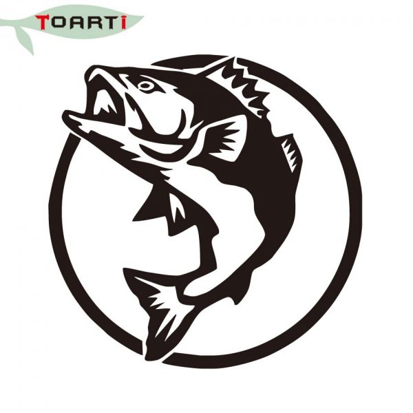 Рыбацкие наклейки на автомобиль