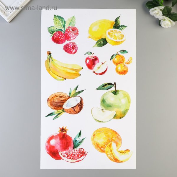 Этикетка фрукты