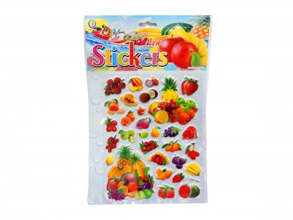 Наклейки с изображением фруктов