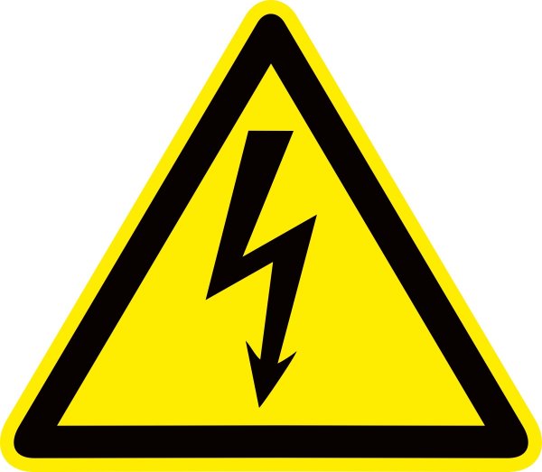 Символ "молния" 25х25х25 IEK ypc30-molni-1-100