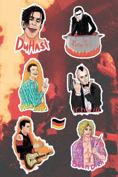 Стикеры Maneskin