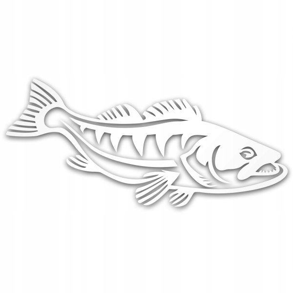 Рыба Судак вектор