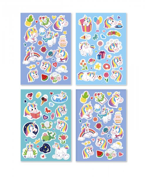 Dodo набор наклеек Единорожки