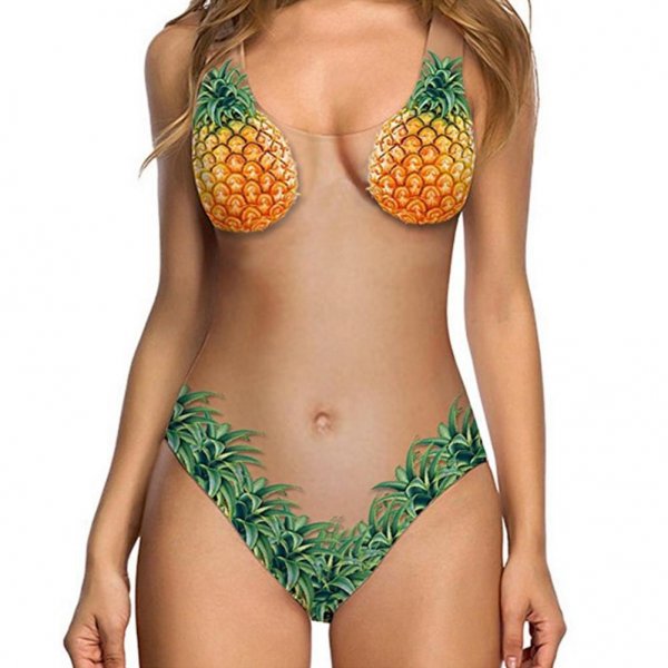 Женский необычный купальник