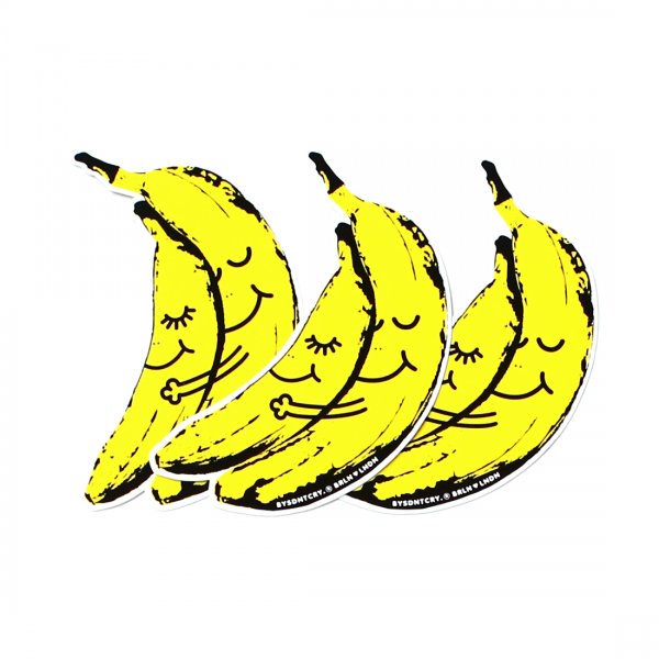 Наклейка от банана