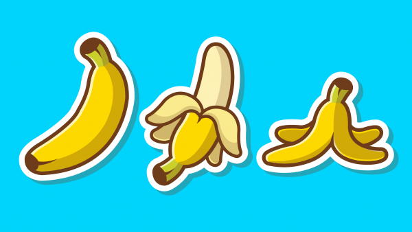 Этикетка от банана