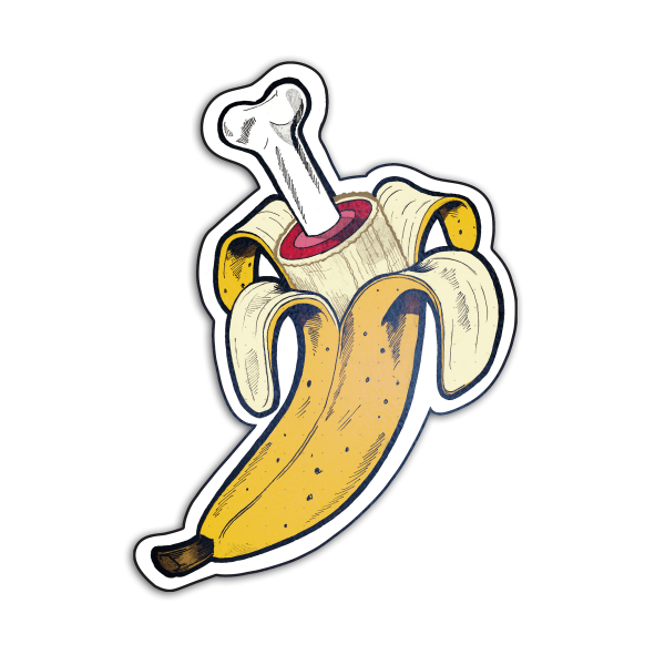 Стикеры банан