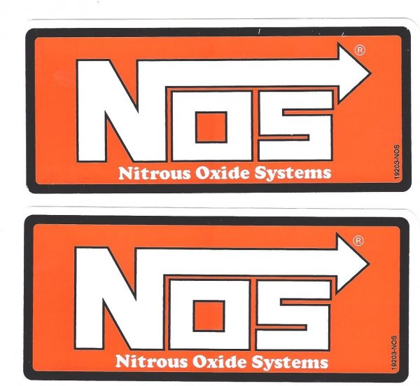 Наклейки Nitro nos