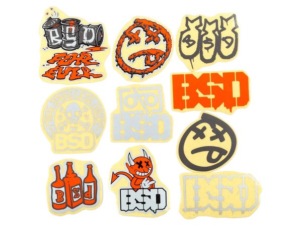 Наклейки BSD