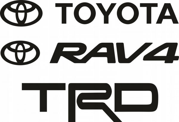 Логотип Тойота rav4