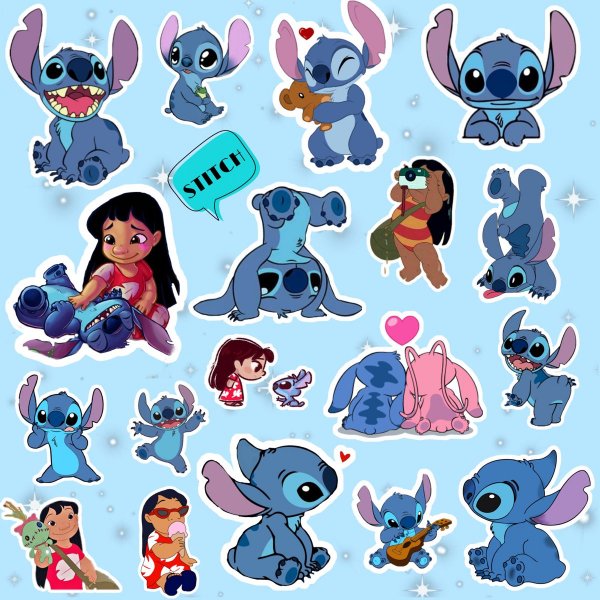 Стикеры Стич