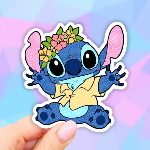 Стикеры Стич